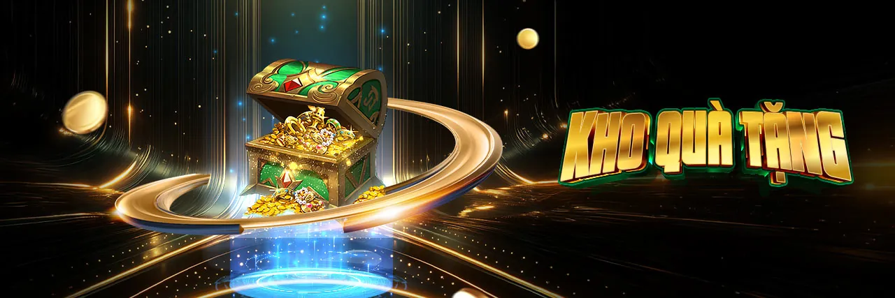 Hình ảnh chính của trò chơi nổ hũ tại VN333 WIN với giải độc đắc và tiền vàng